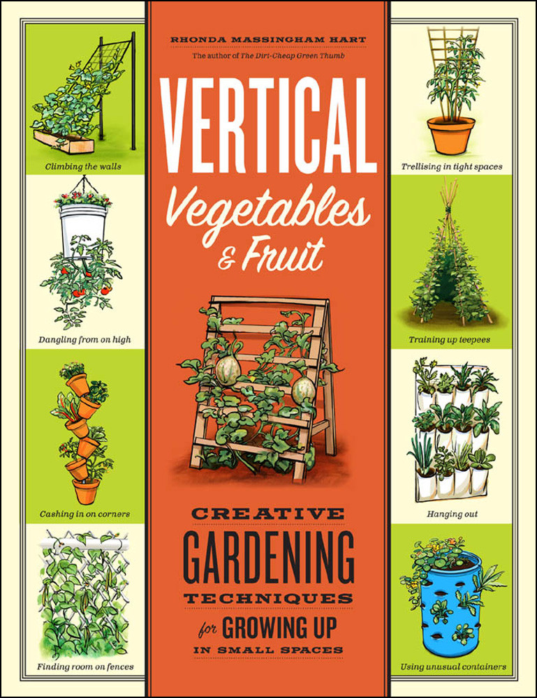 Vertical Vegetables And Fruit Rhonda Massingham Hart