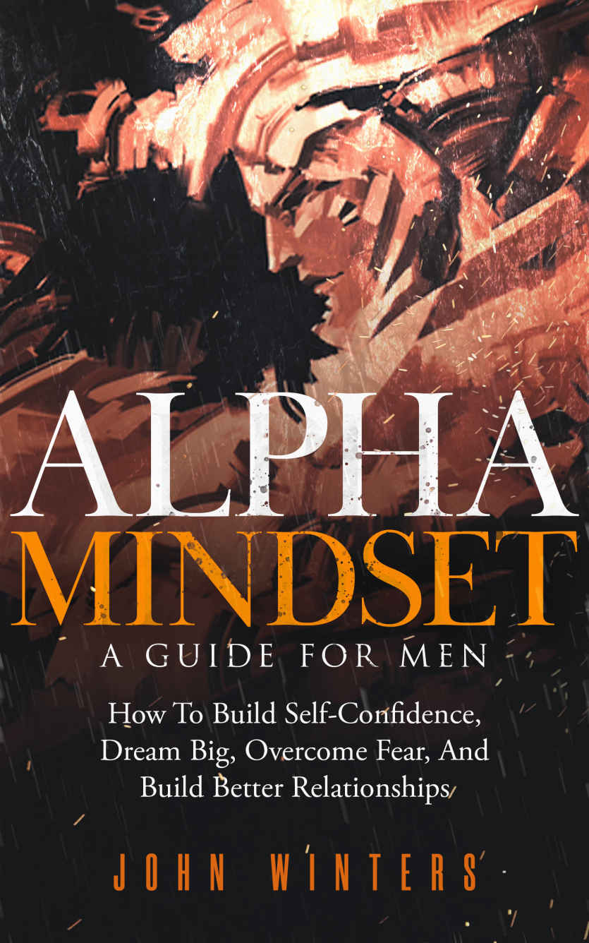 Alpha Mindset A Guide For Men How To Build Selfconfidence Dream Big Overcome Fear And Build Better Relationships Books For Men Self Help Book 5 John Winters