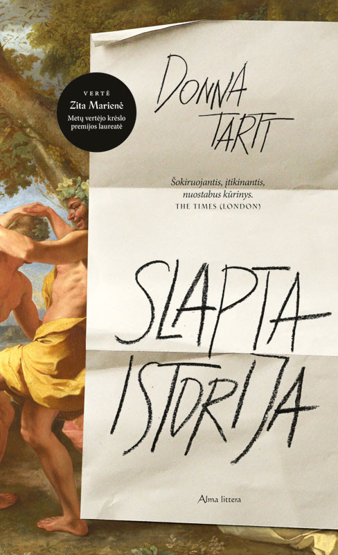 Slapta Istorija Donna Tartt