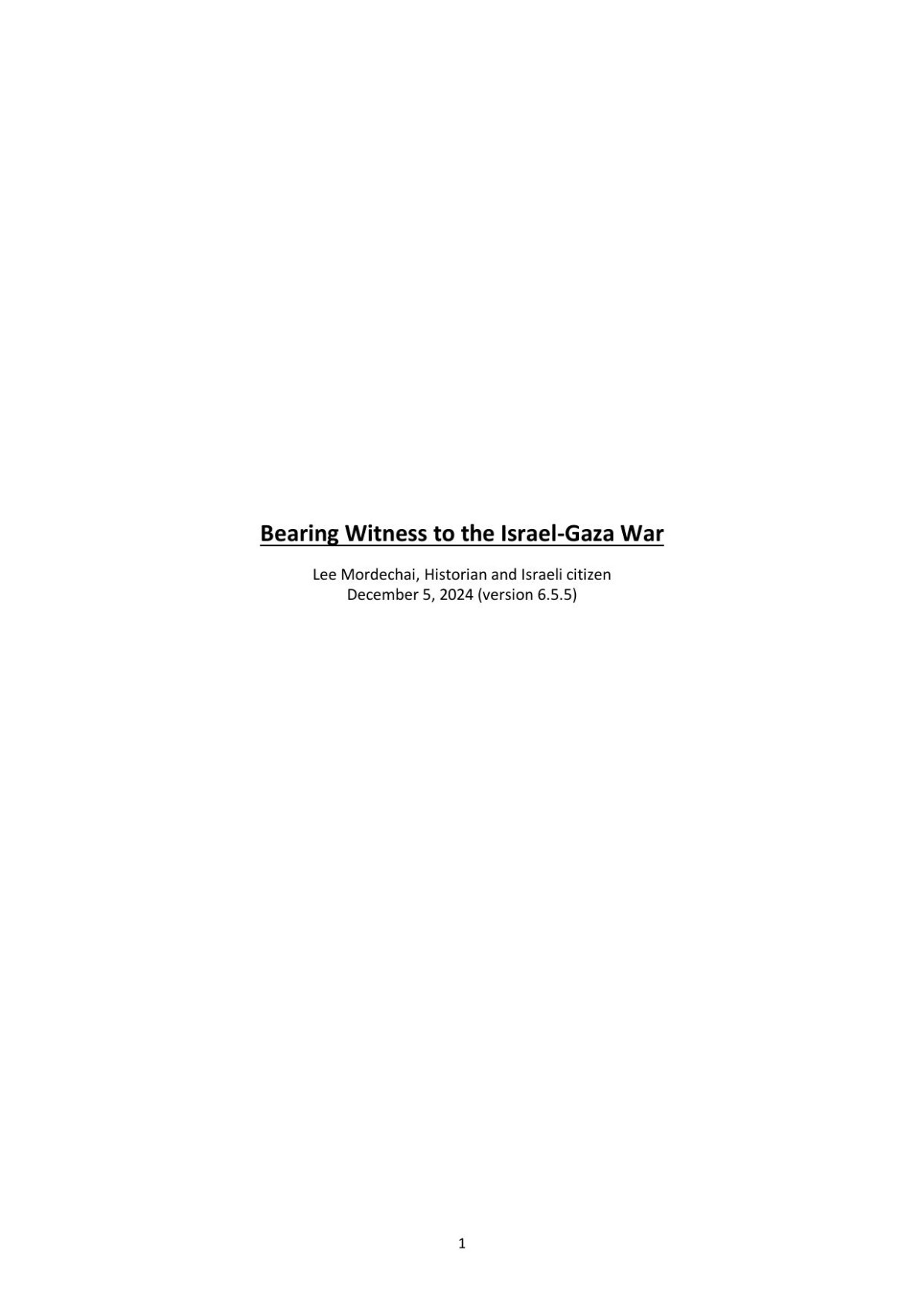 Bearing Witness To The Israelgaza War 655 Lee Mordechai