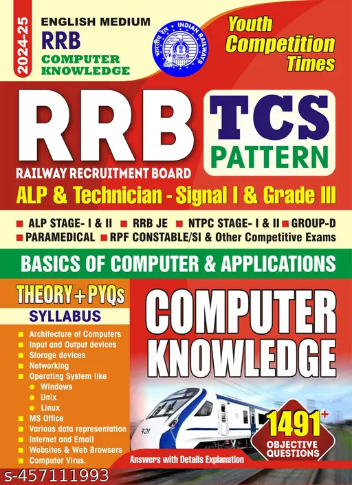 Rrb Alp Technician Basics Of Computers Applications Chapterwise Study Material Solved Papers Yct Expert Team