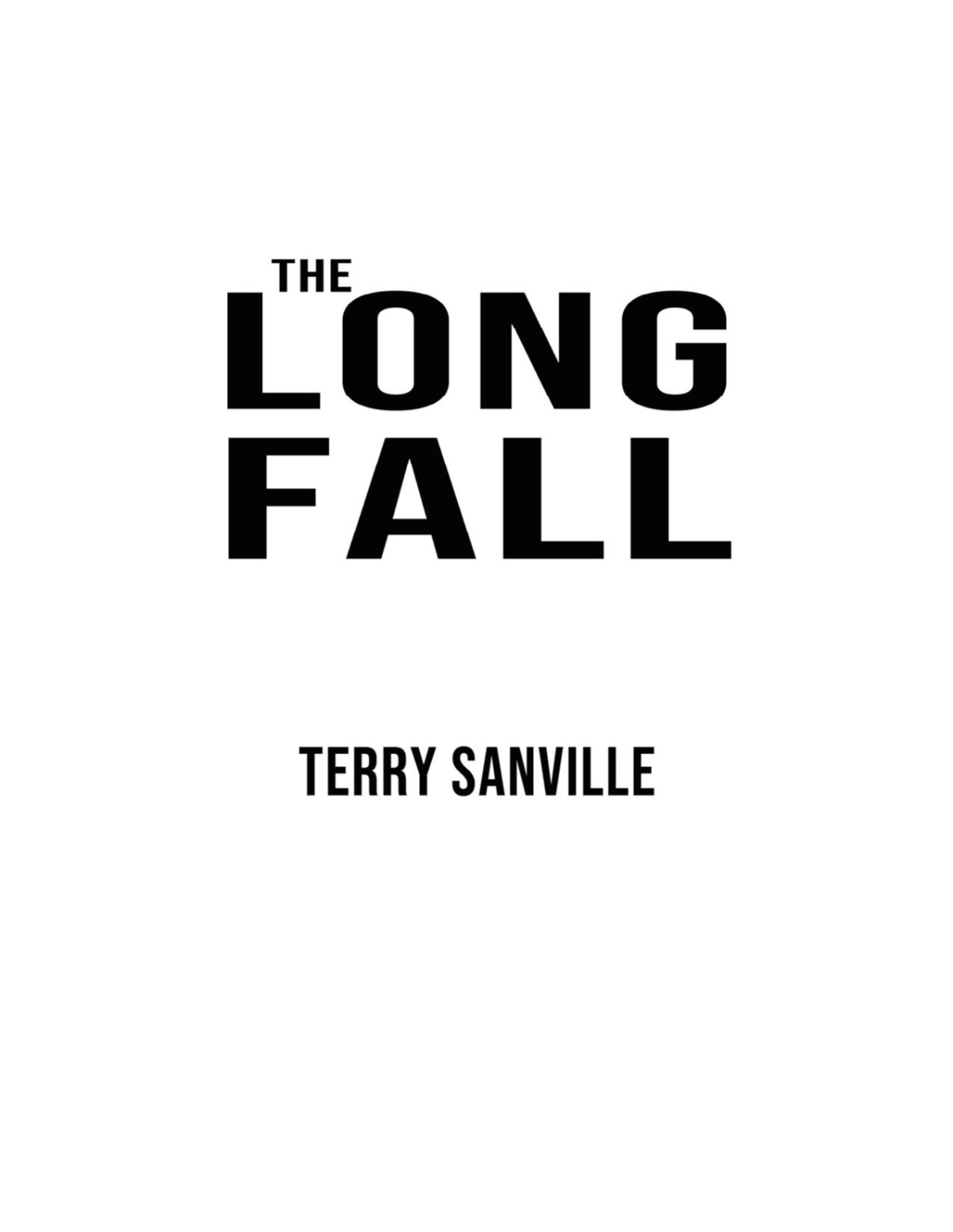 The Long Fall Terry Sanville