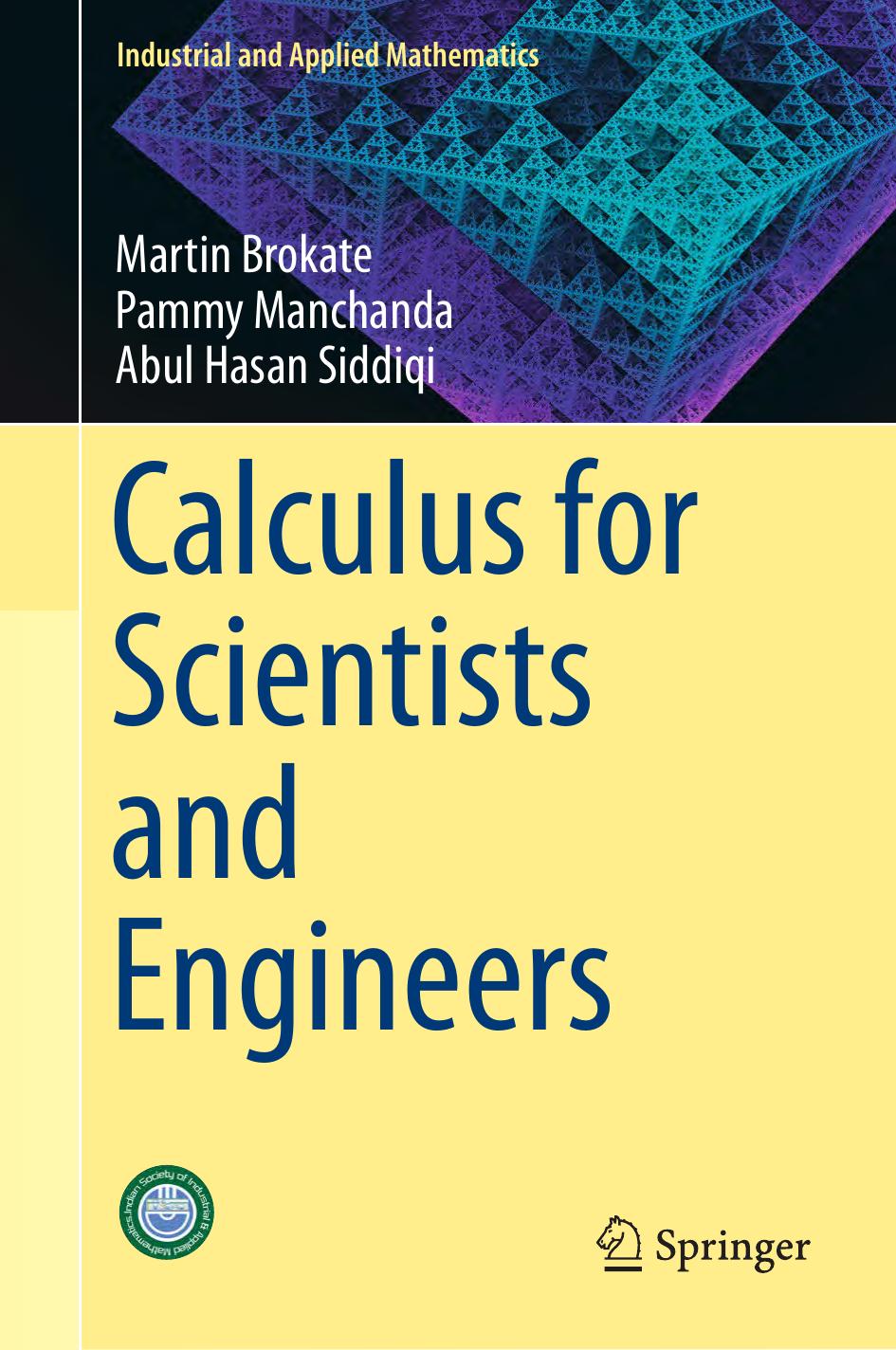 Calculus For Scientists And Engineers Martin Brokate Pammy Manchanda