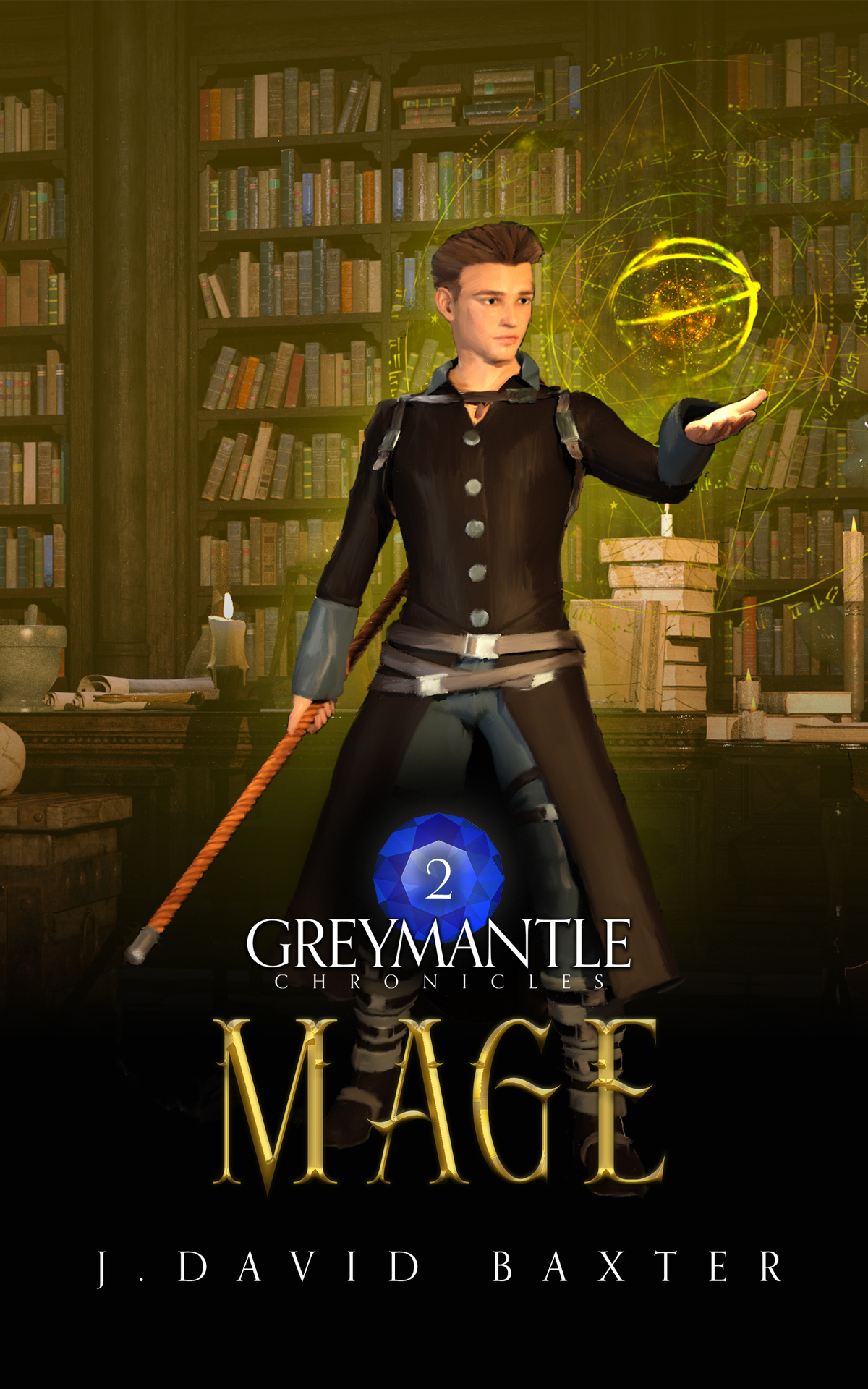 Mage An Epic Portal Fantasy Adventure Greymantle Chronicles Book 2 Baxter