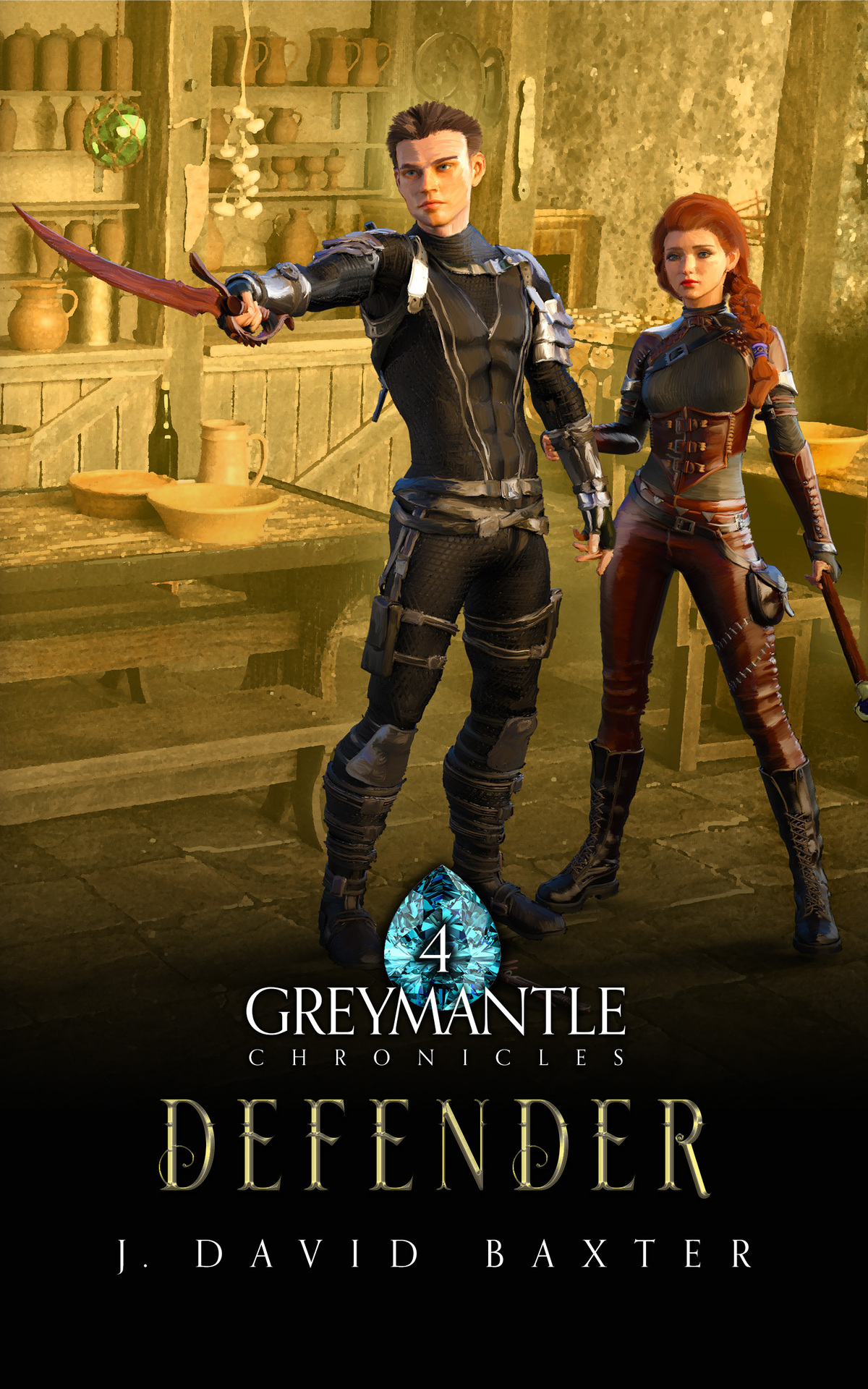 Defender An Epic Portal Fantasy Adventure Greymantle Chronicles Book 4 Baxter