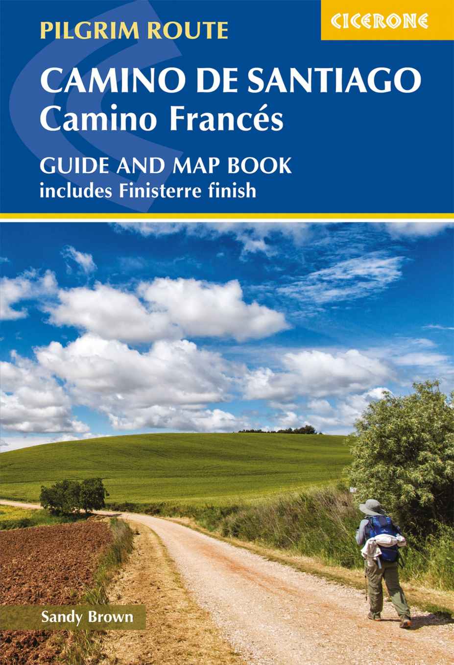 Camino De Santiago Camino Frances Cicerone Guides Sandy Brown