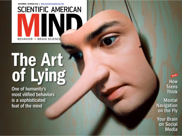 Scientific American Mind Vol 295 Septemberoctober 2018 Scientific American Mind
