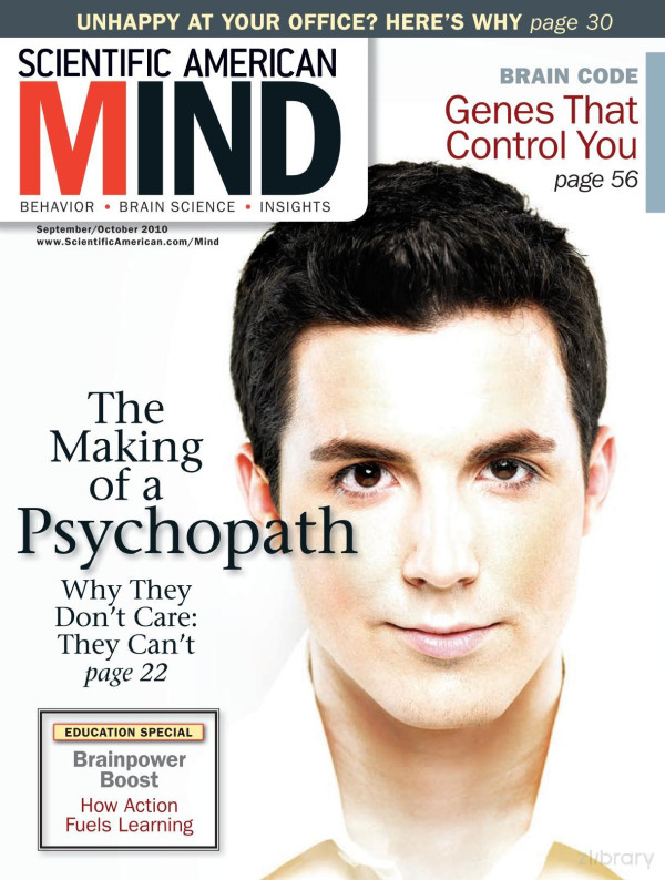 Scientific American Mind Vol 214 Septemberoctober 2010 Scientific American Magazine