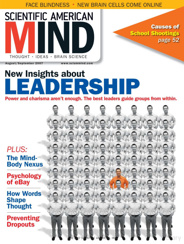 Scientific American Mind Vol 184 Augustseptember 2007 Scientific American Magazine