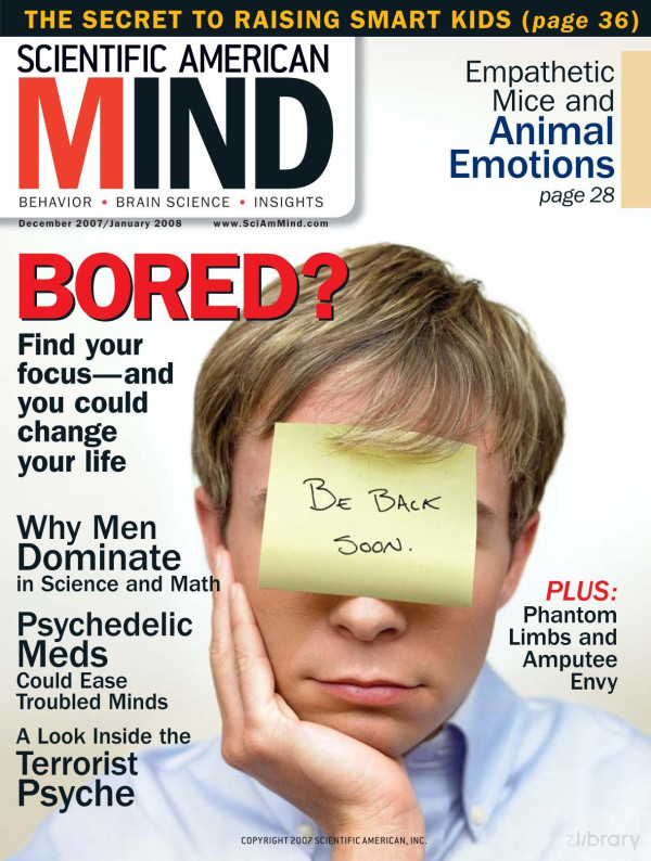 Scientific American Mind Vol 186 December 2007 January 2008 Scientific American Magazine