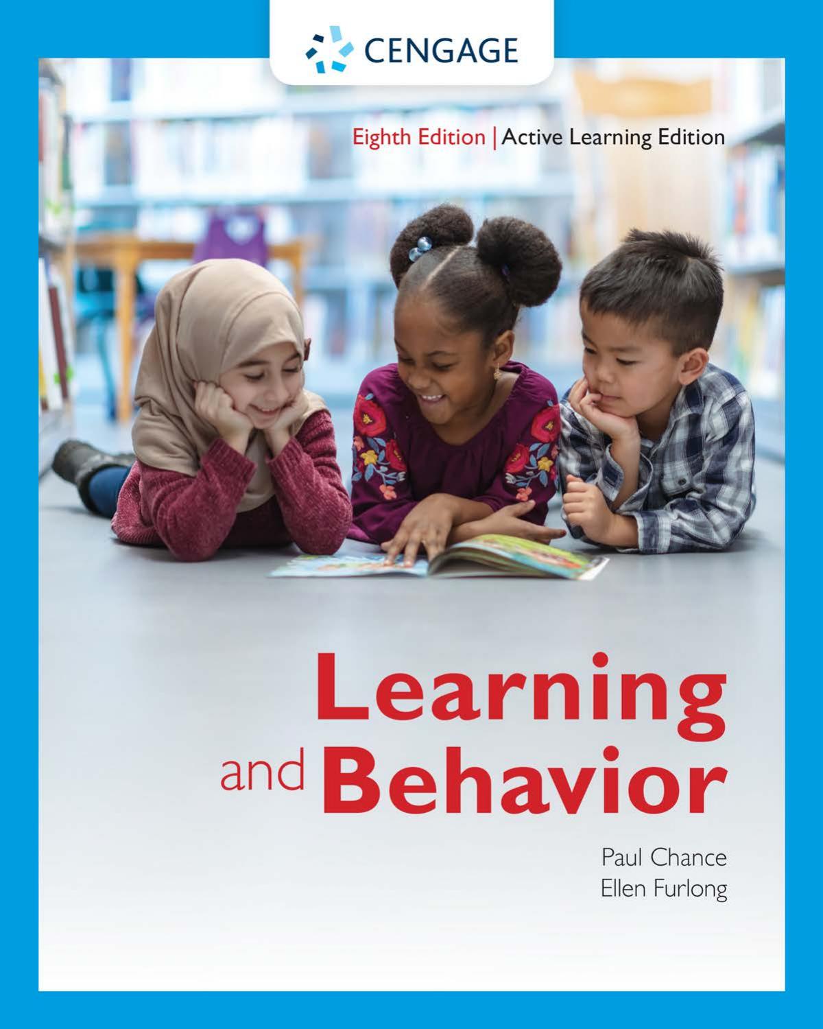 Learning And Behavior Active Learning Edition 8th Paul Chance Ellen Furlong
