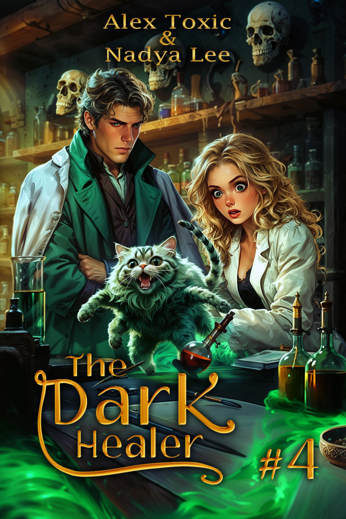 The Dark Healer 4 A Historical Progression Fantasy Series 1st Edition Alex Toxic Nadya Lee