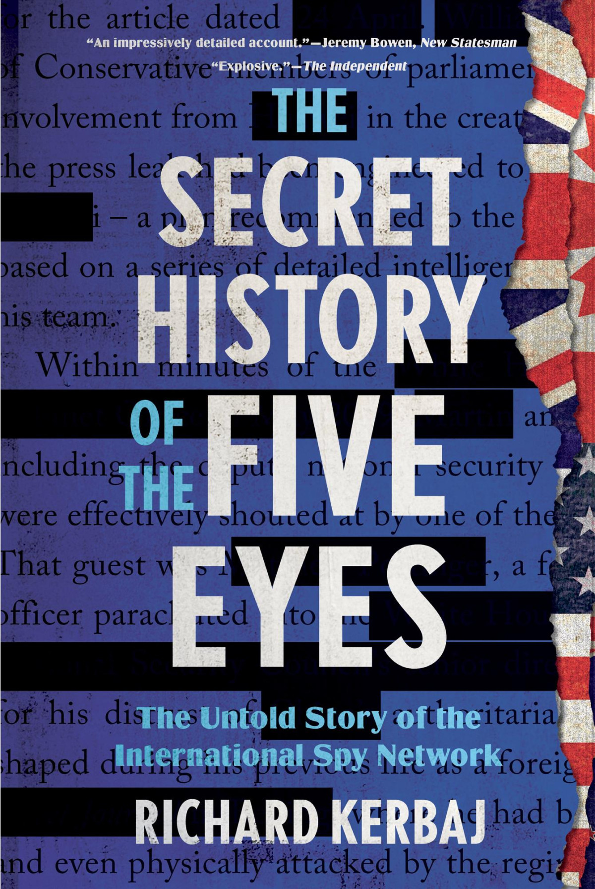 The Secret History Of The Five Eyes 5th Edition Richard Kerbaj