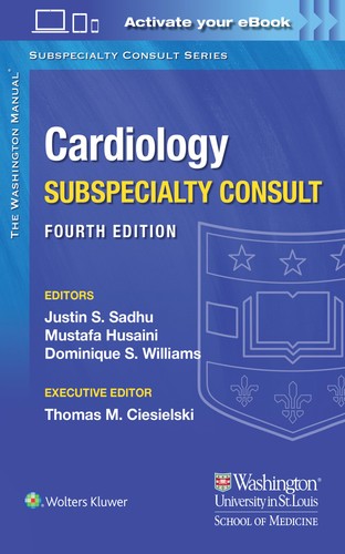 The Washington Manual Of Cardiology Subspecialty Consult 4th Edition Justin Sadhu