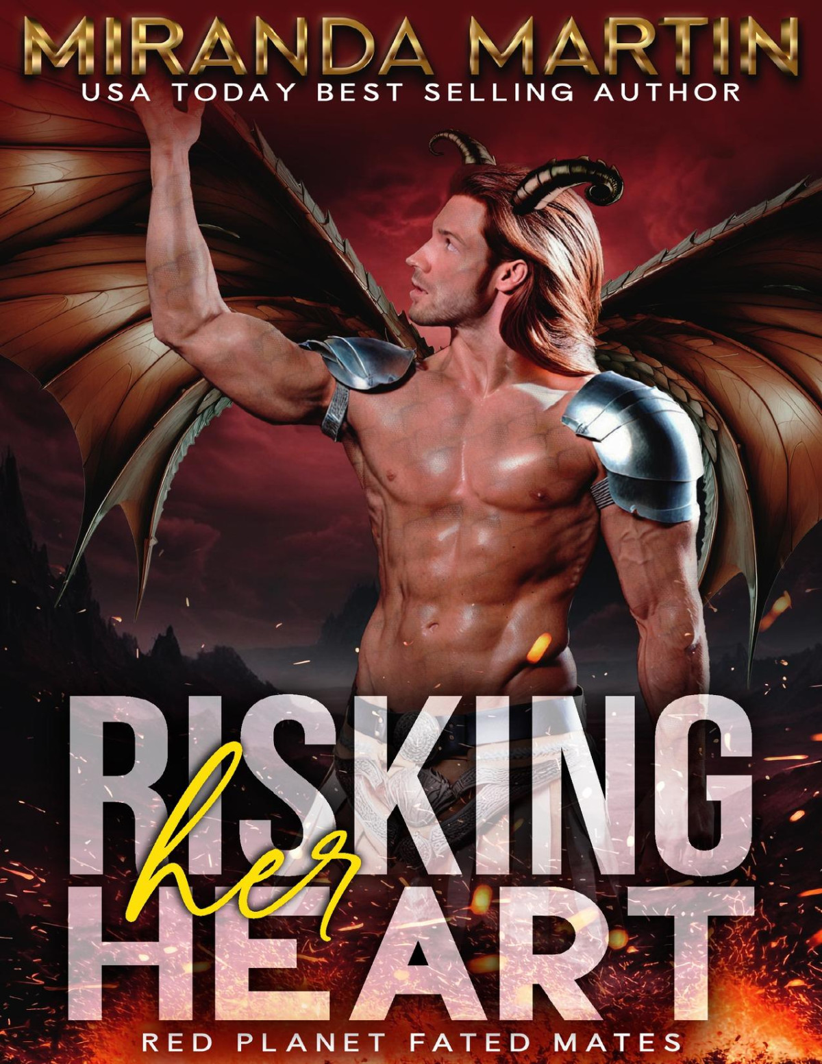 Risking Her Heart Red Planet Fated Mates Book 9 Miranda Martin