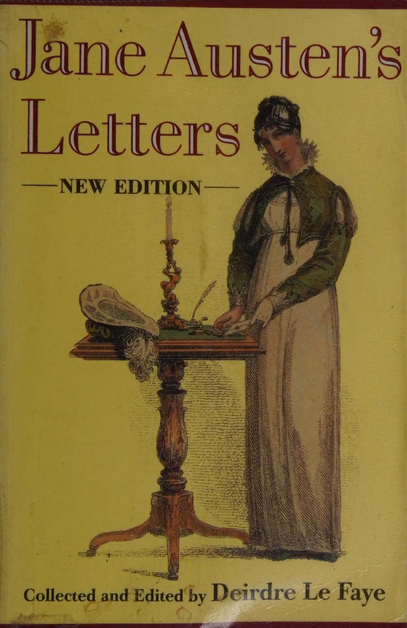 Jane Austens Letters Austen Jane 17751817