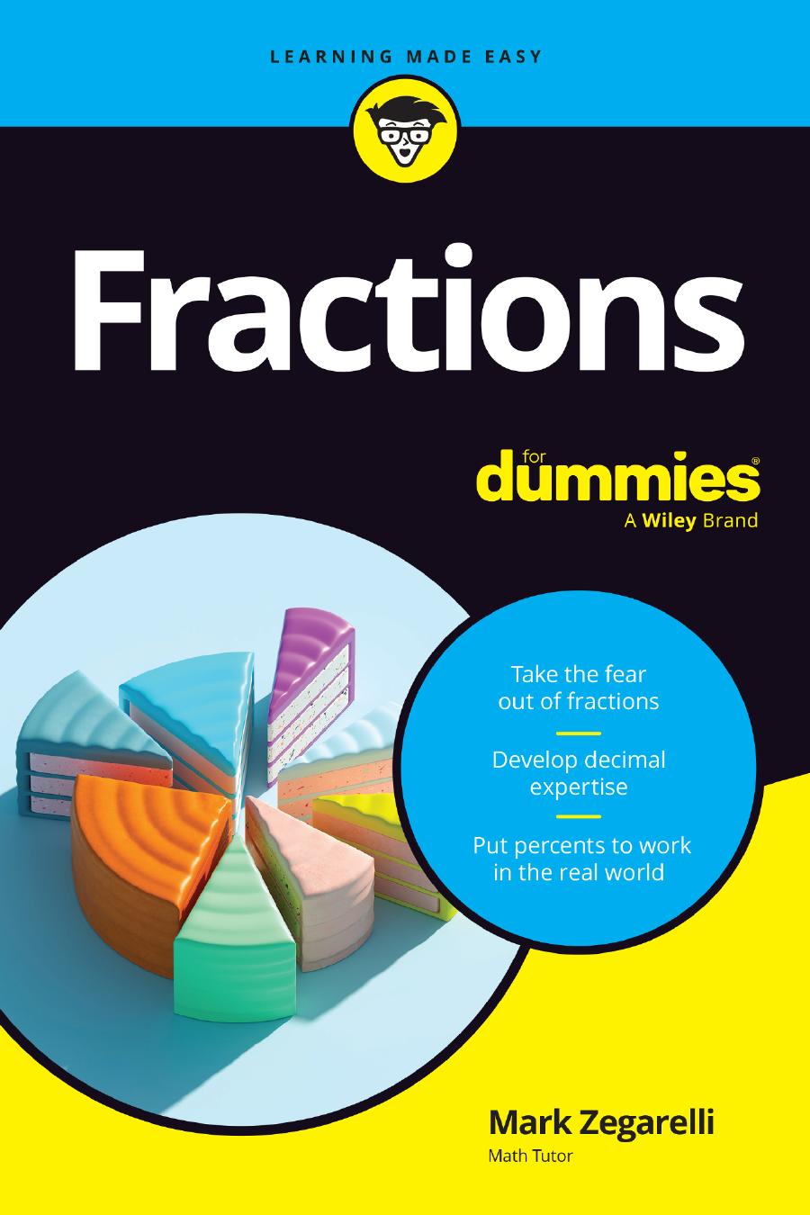 Fractions For Dummies Mark Zegarelli
