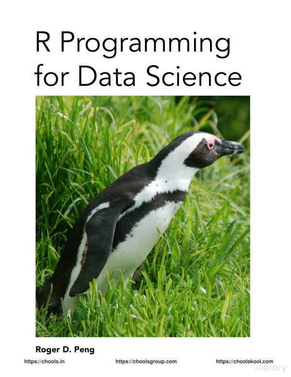 R Programming For Data Science 1st Edition Roger D Peng