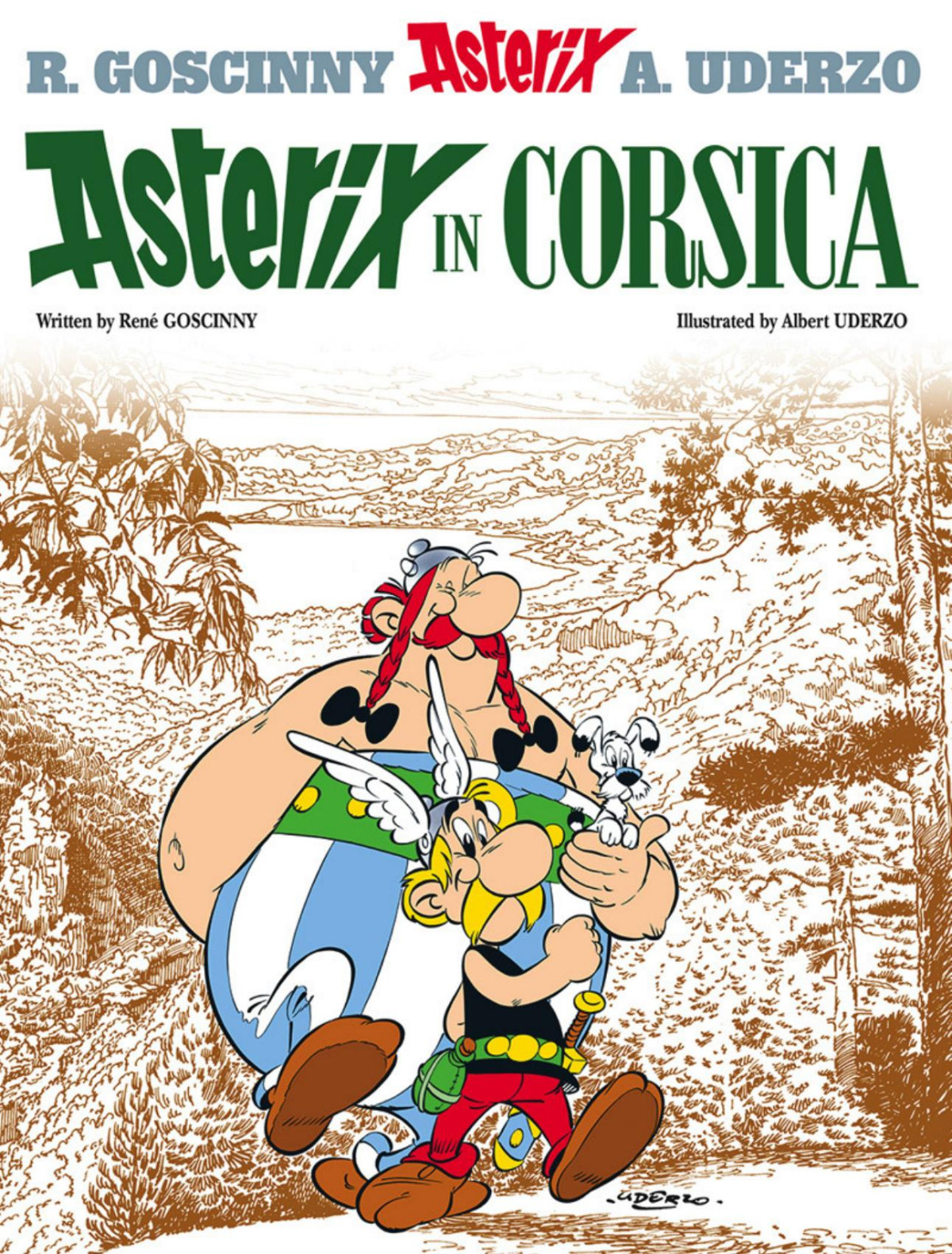 Asterix In Corsica René Goscinny Albert Uderzo