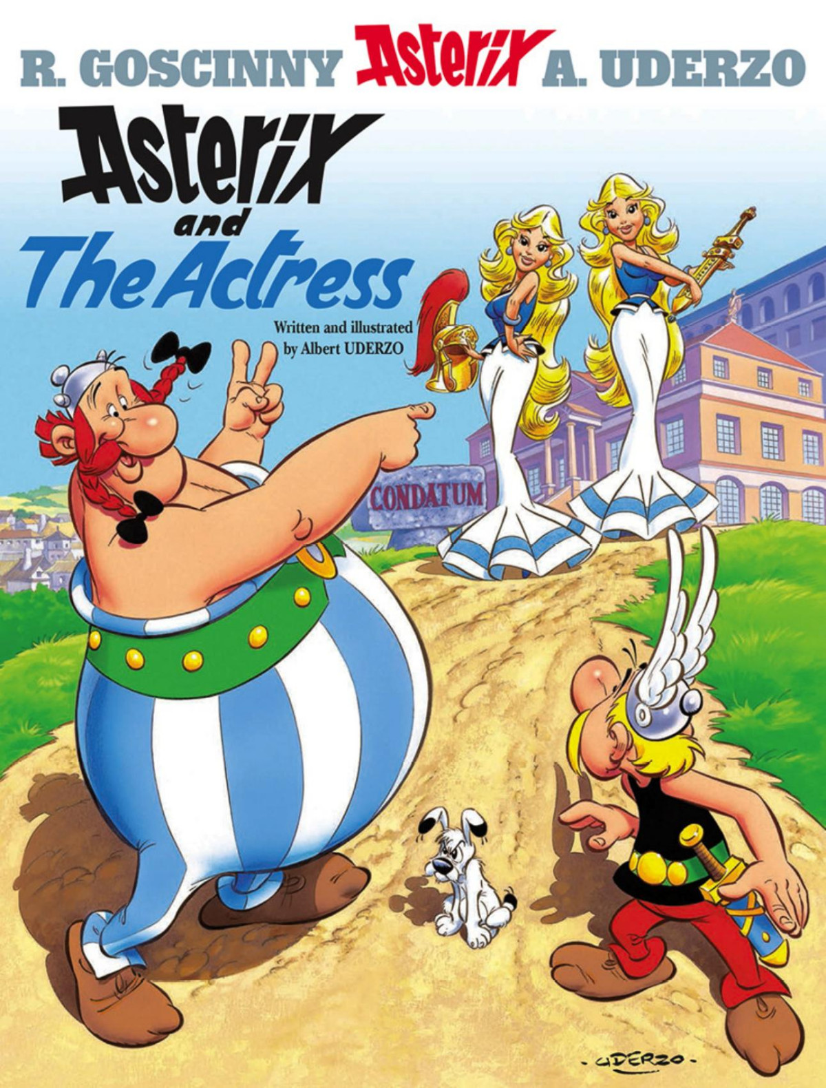 Asterix And The Actress Albert Uderzo