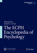 The Ecph Encyclopedia Of Psychology 1st Edition Zhang Kan