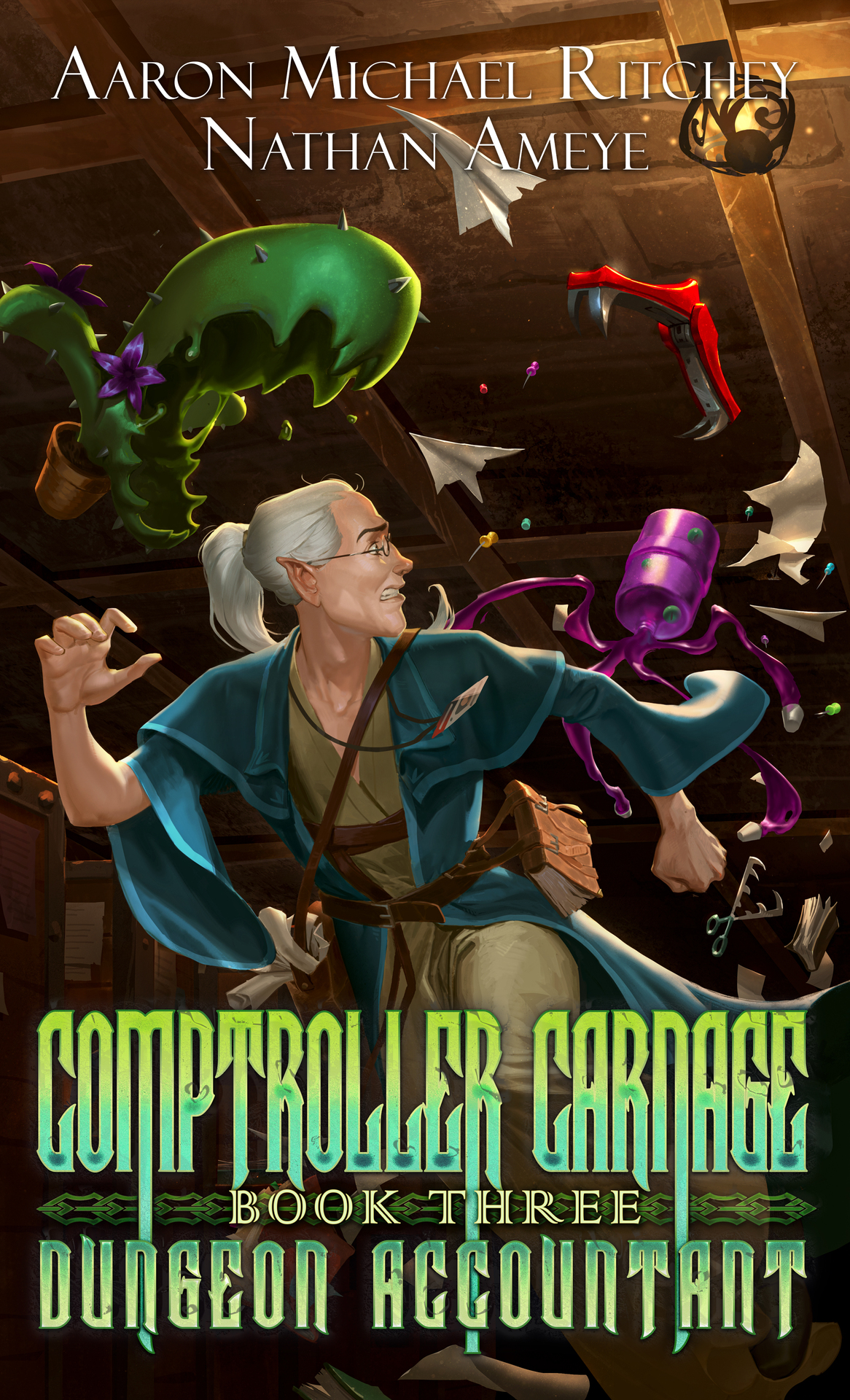 Comptroller Carnage Dungeon Accountant Book 3 Aaron Michael Ritchey Nathan Ameye