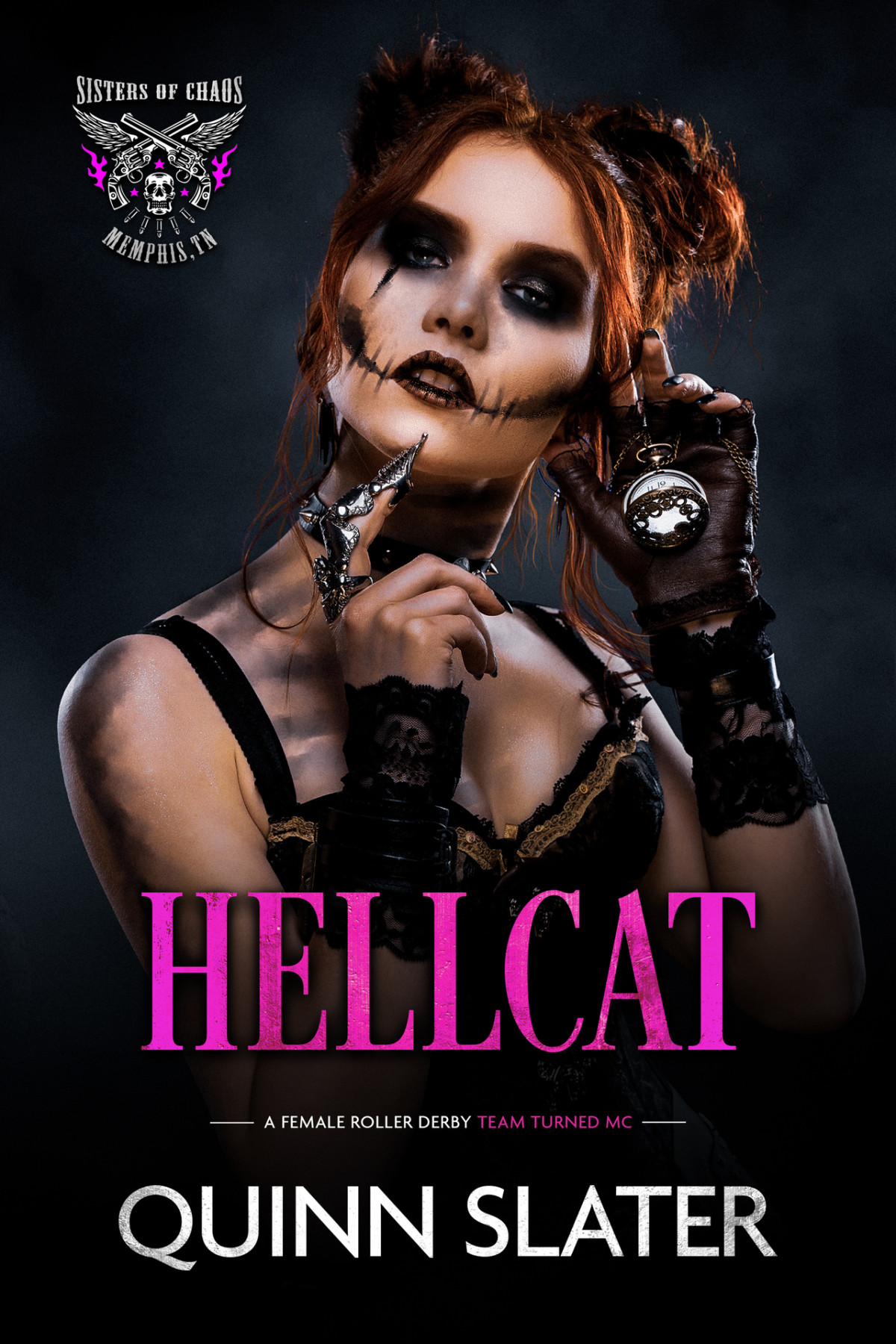 Hellcat A Reverse Harem Age Gap Mc Sisters Of Chaos 1 Quinn Slater
