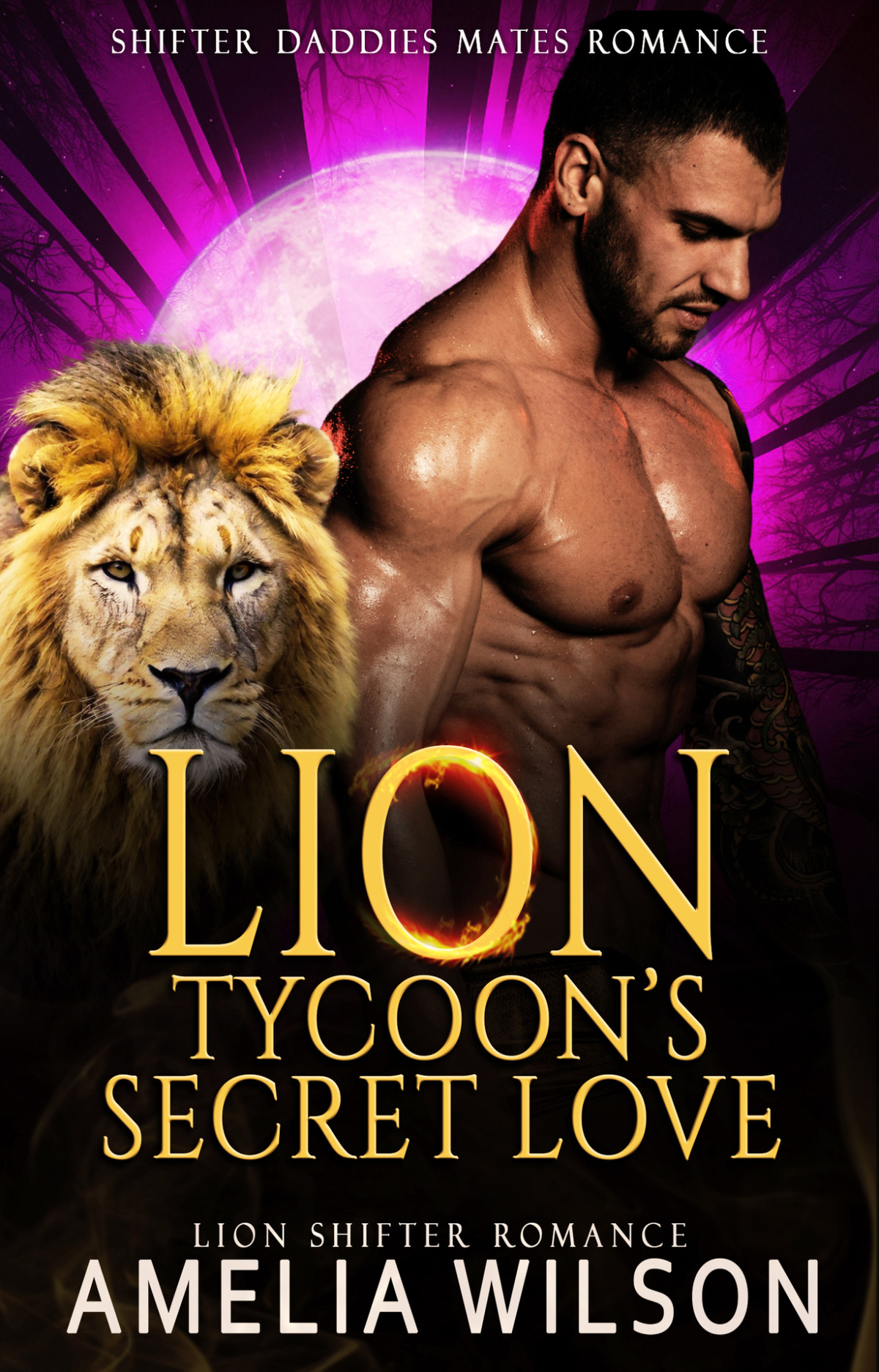 Lion Tycoons Secret Love Paranormal Lion Shifter Romance Shifter Daddies Mates Romance Book 17 Amelia Wilson