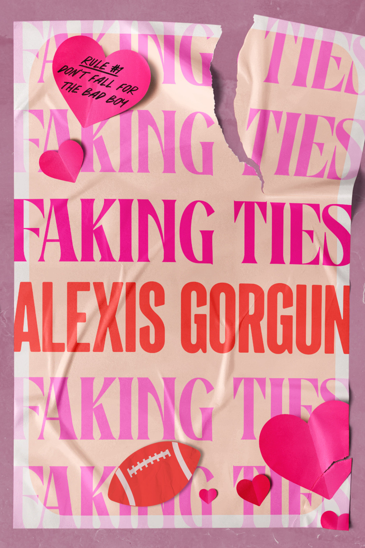 Faking Ties A Fake Dating Football Romance The Sentinels Book 1 Alexis Gorgun