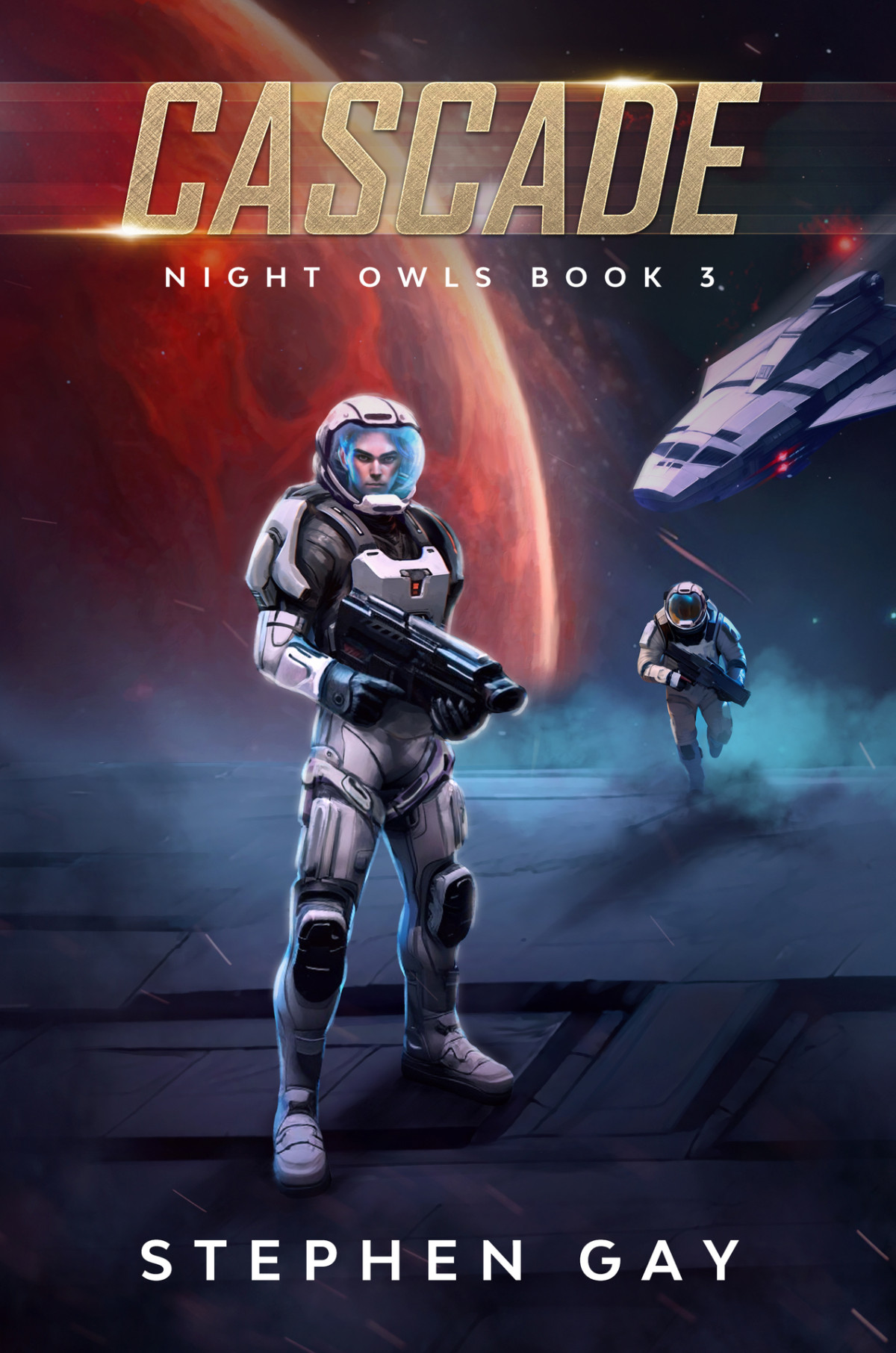 Cascade Night Owls 3 A Moon Colony Scifi Adventure Gay Stephen