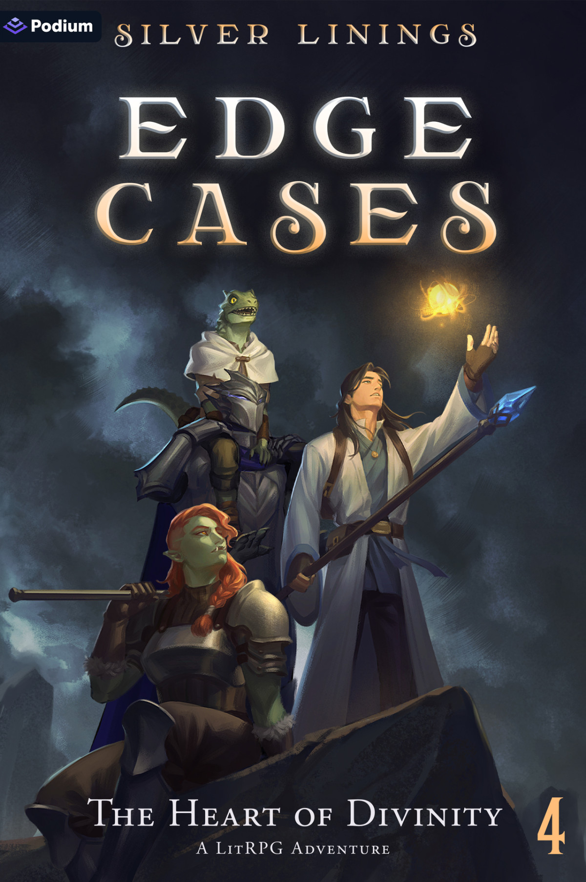 The Heart Of Divinity A Litrpg Adventure Edge Cases Book 4 Silver Linings