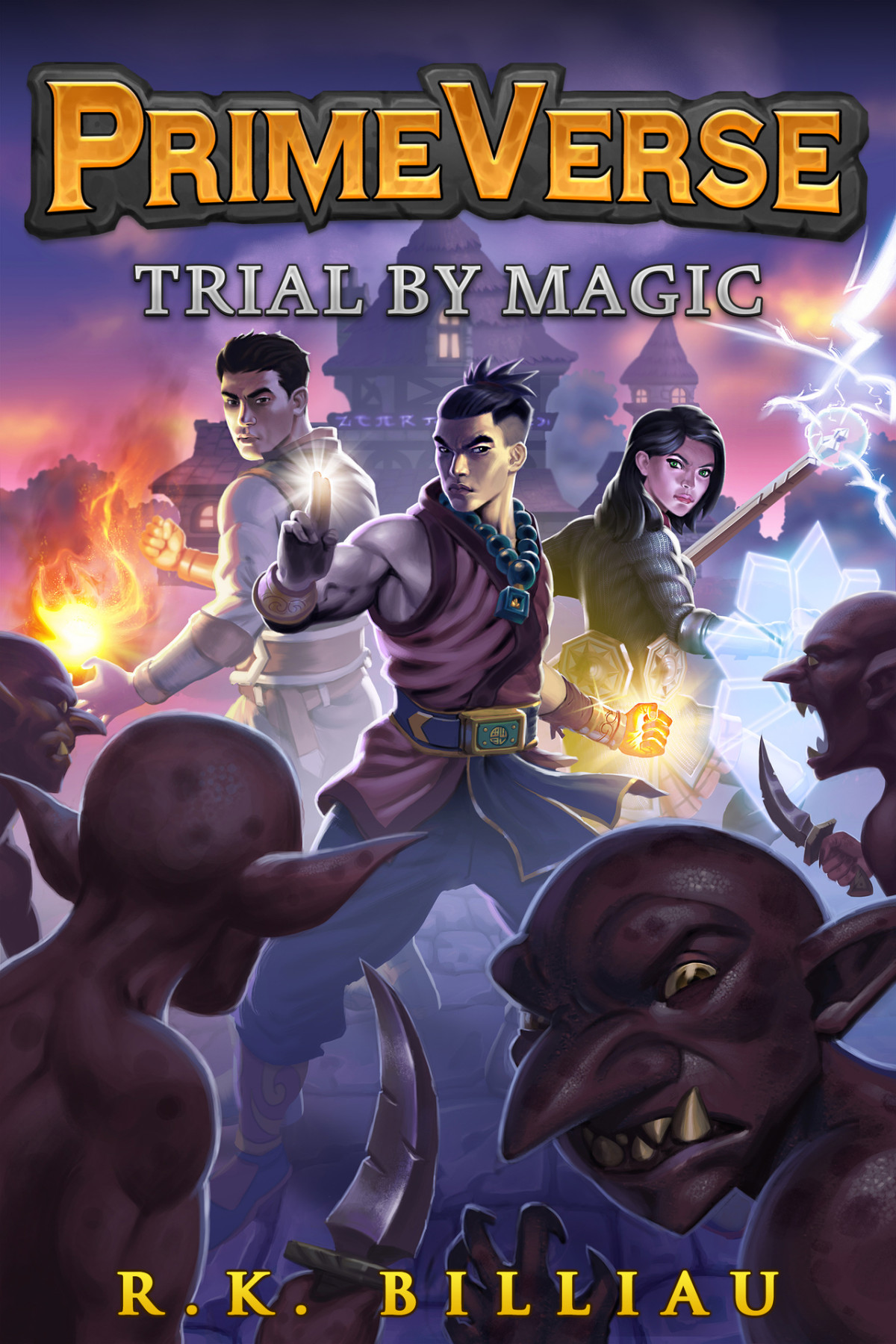 Primeverse Trial By Magic A Gamelit Litrpg Adventure Billiau
