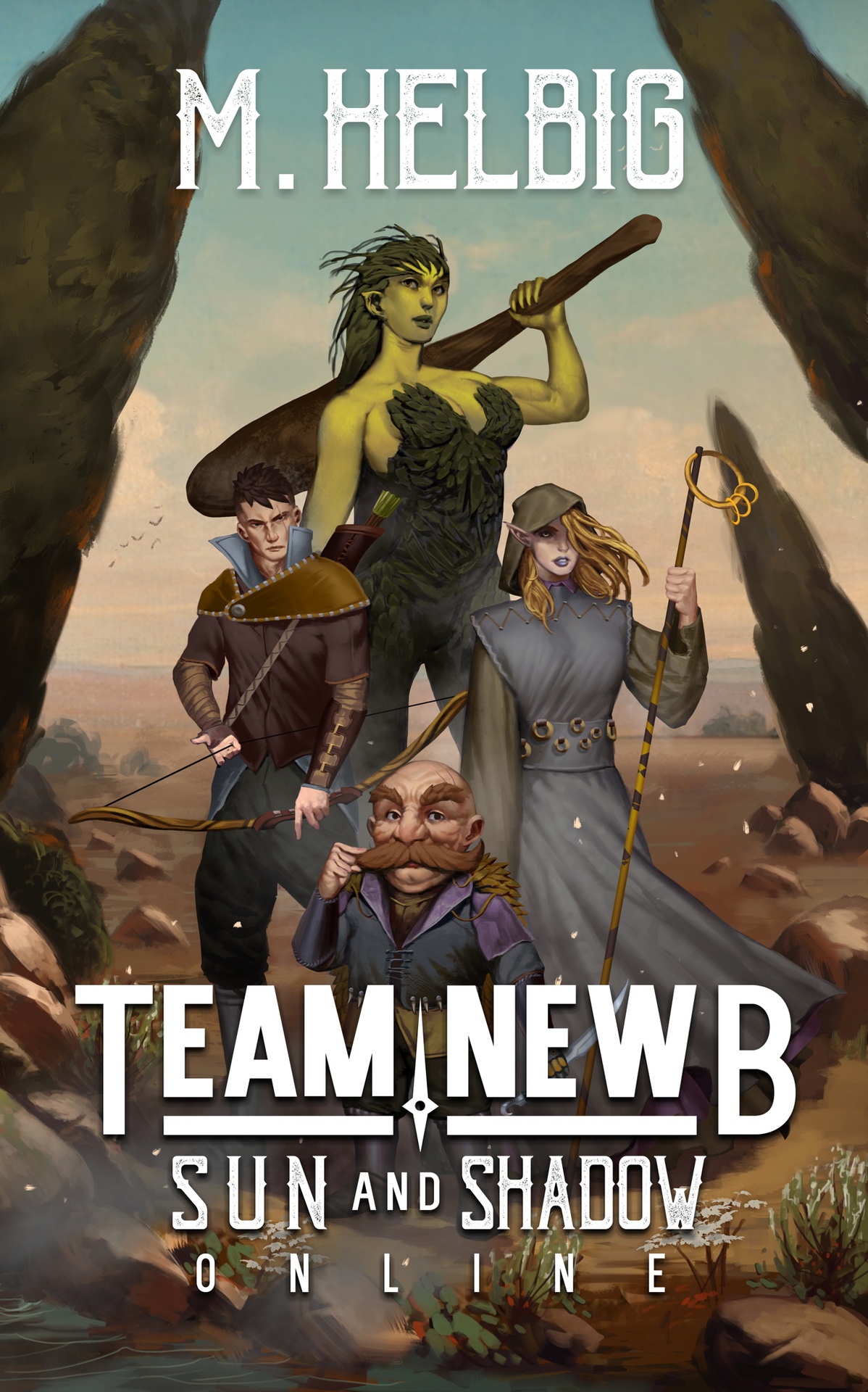 Team Newb A Litrpggamelit Adventure Sun Shadow Online Book 1 Helbig