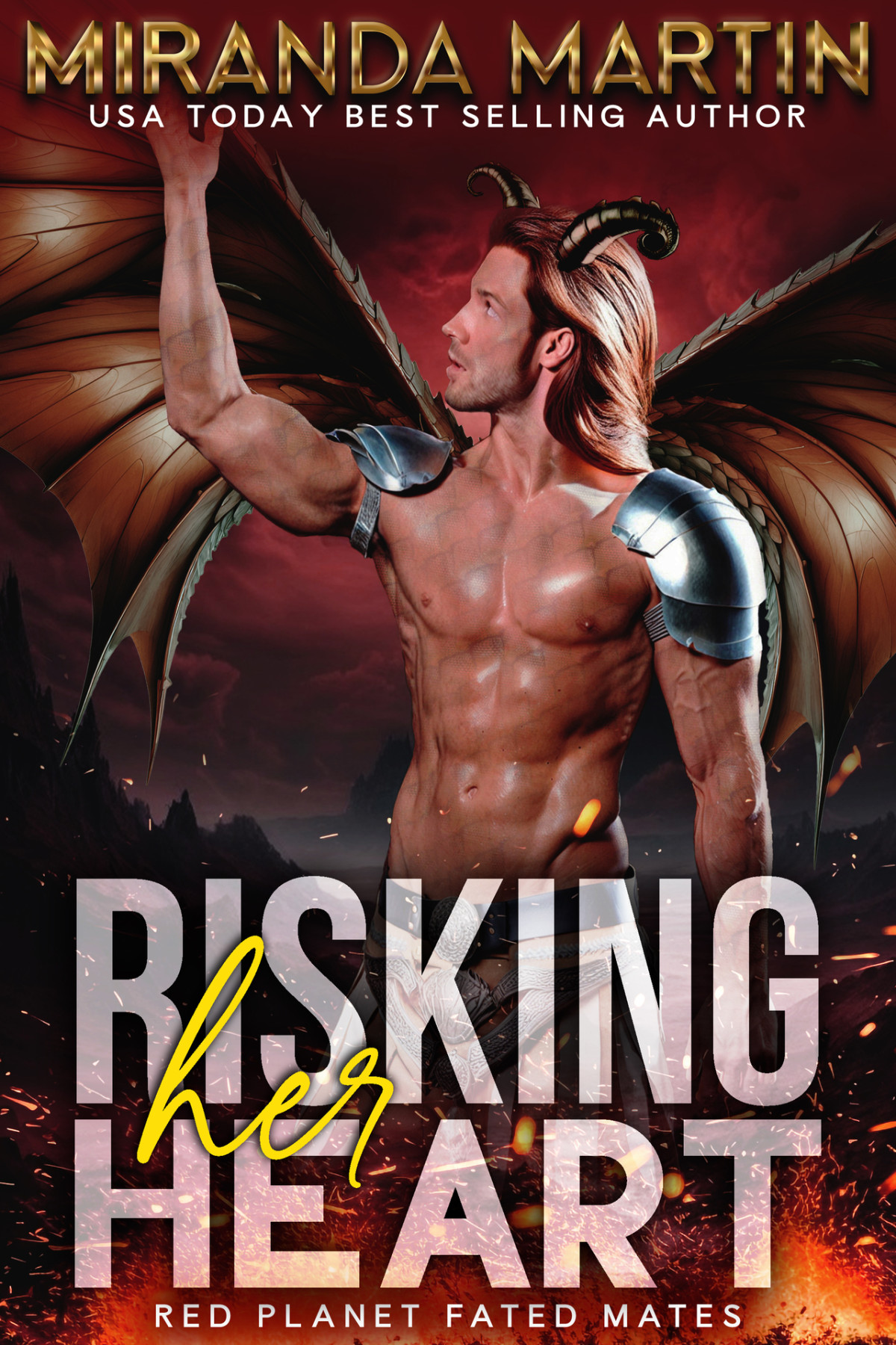 Risking Her Heart Red Planet Fated Mates Book 9 Miranda Martin