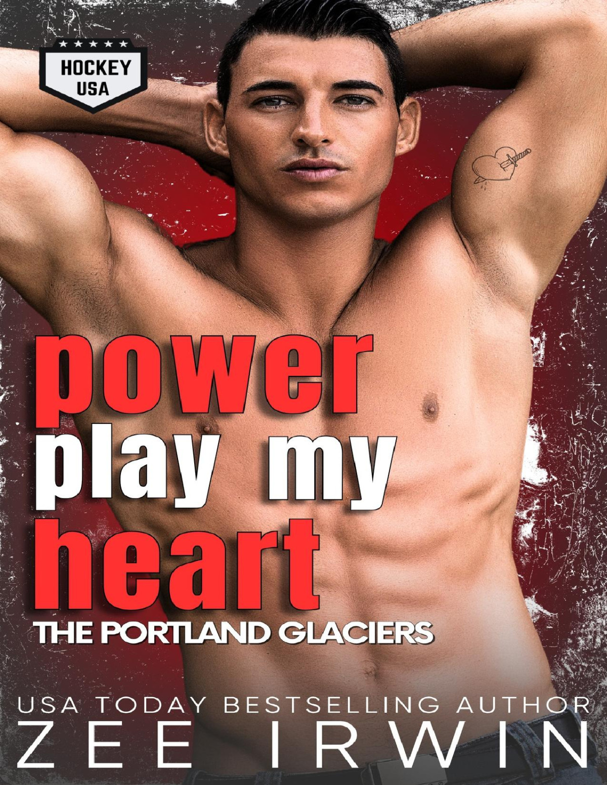 Power Play My Heart A Hockey Bachelor Auction Only One Bed Valentine Romance Naughty List Zee Irwin