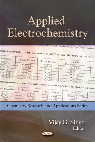 Applied Electrochemistry Uk Ed Vijay G Singh