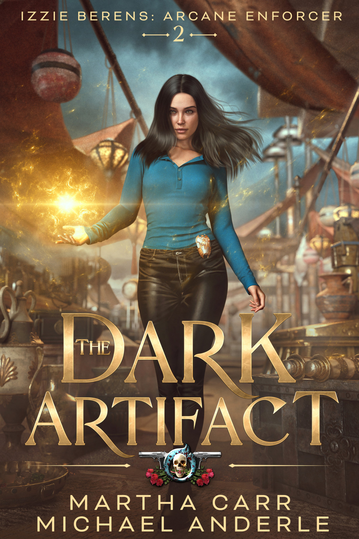 The Dark Artifact Izzie Berens The Arcane Enforcer Book 2 Martha Carr Michael Anderle