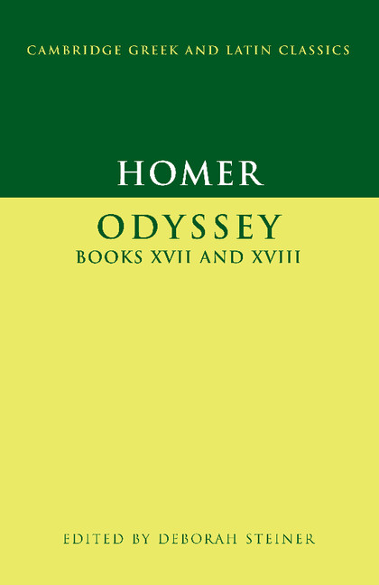 Homer Odyssey Books Xviixviii Deborah Steiner