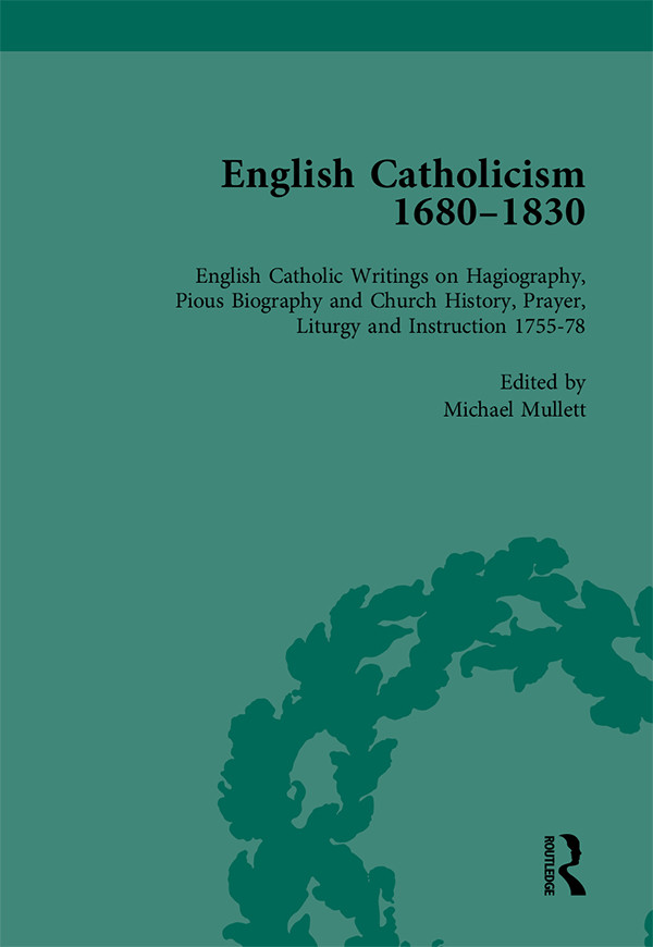 English Catholicism 16801830 Volume 4 Unknown