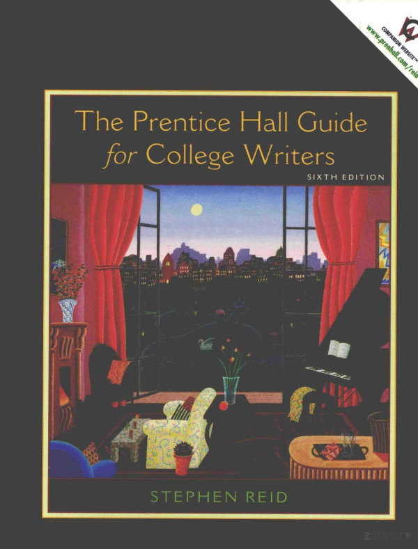 The Prentice Hall Guide For College Writers 6th Edition 2003th Edition Stephen Reid