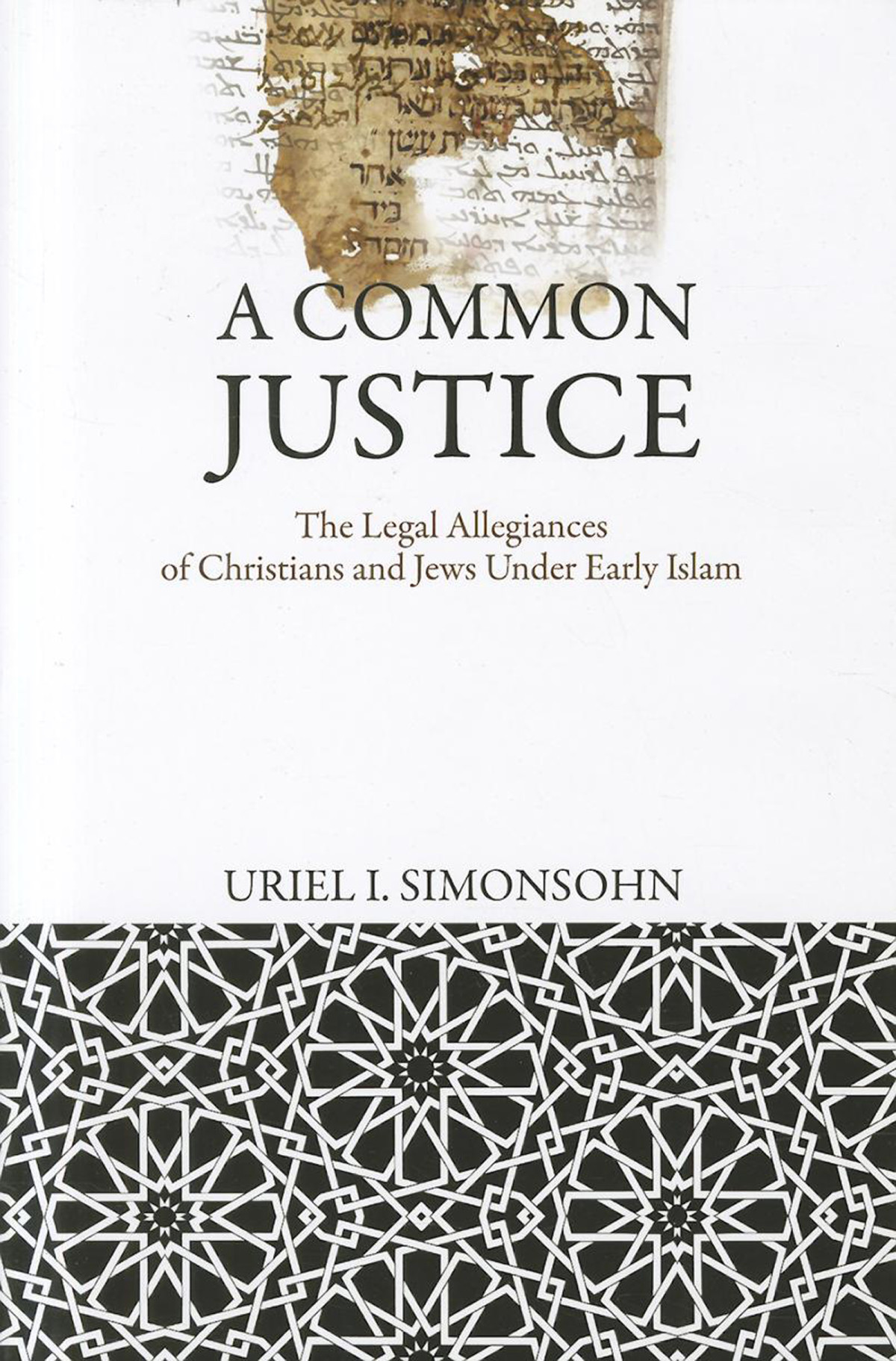 A Common Justice Uriel I Simonsohn