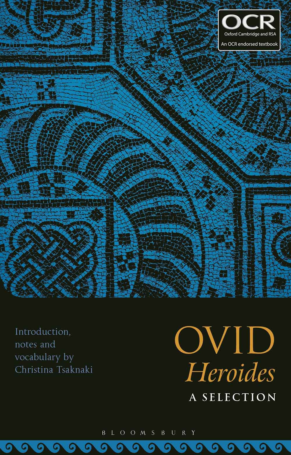 Ovid Heroides A Selection Christina Tsaknaki