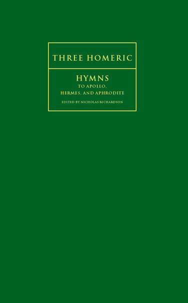 Three Homeric Hymns Nicholas Richardson