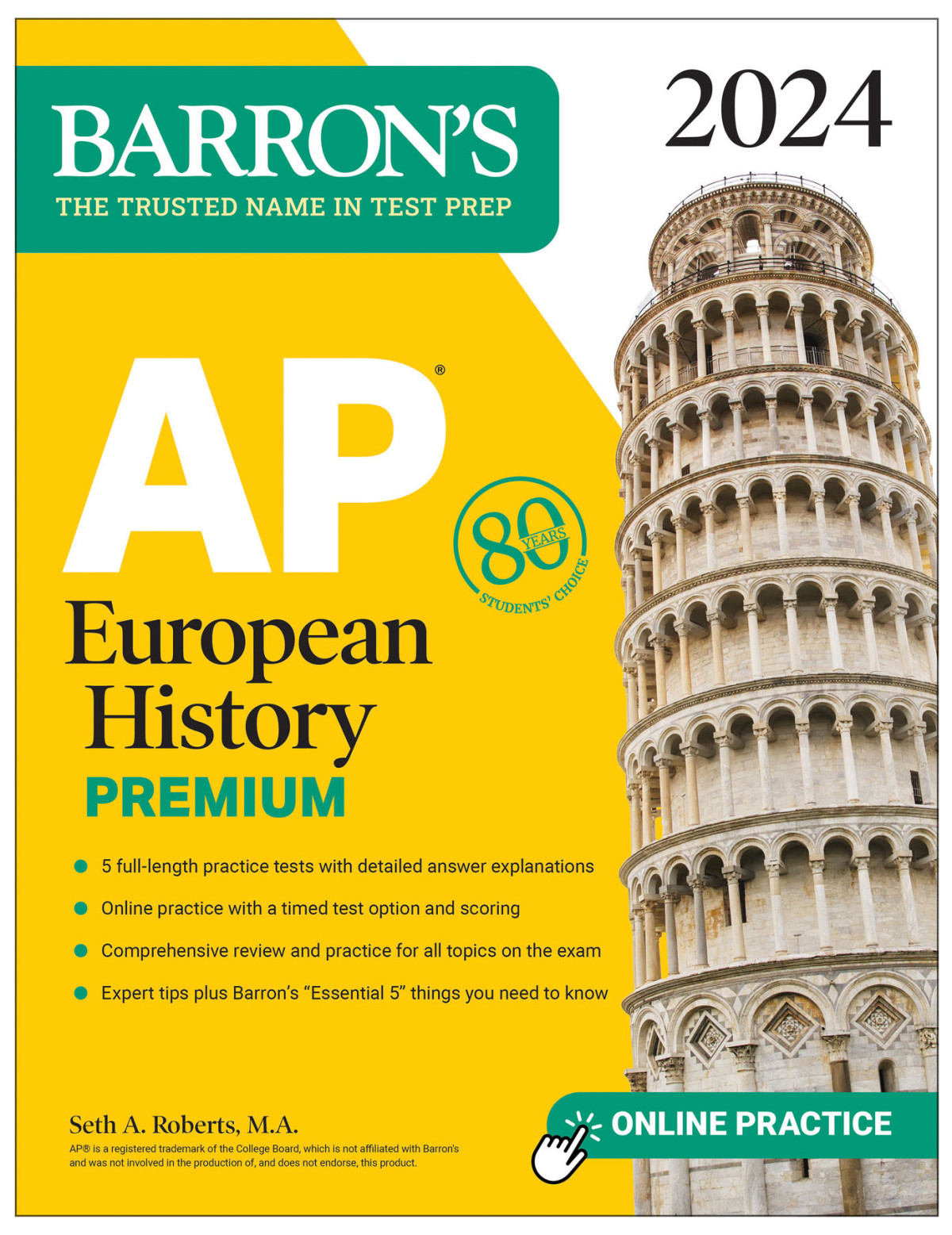 Ap European History Premium 2024 Seth A Roberts