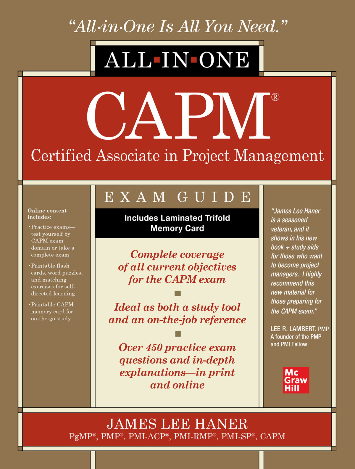 Capm Certified Associate In Project Management Allinone Exam Guide James Lee Haner
