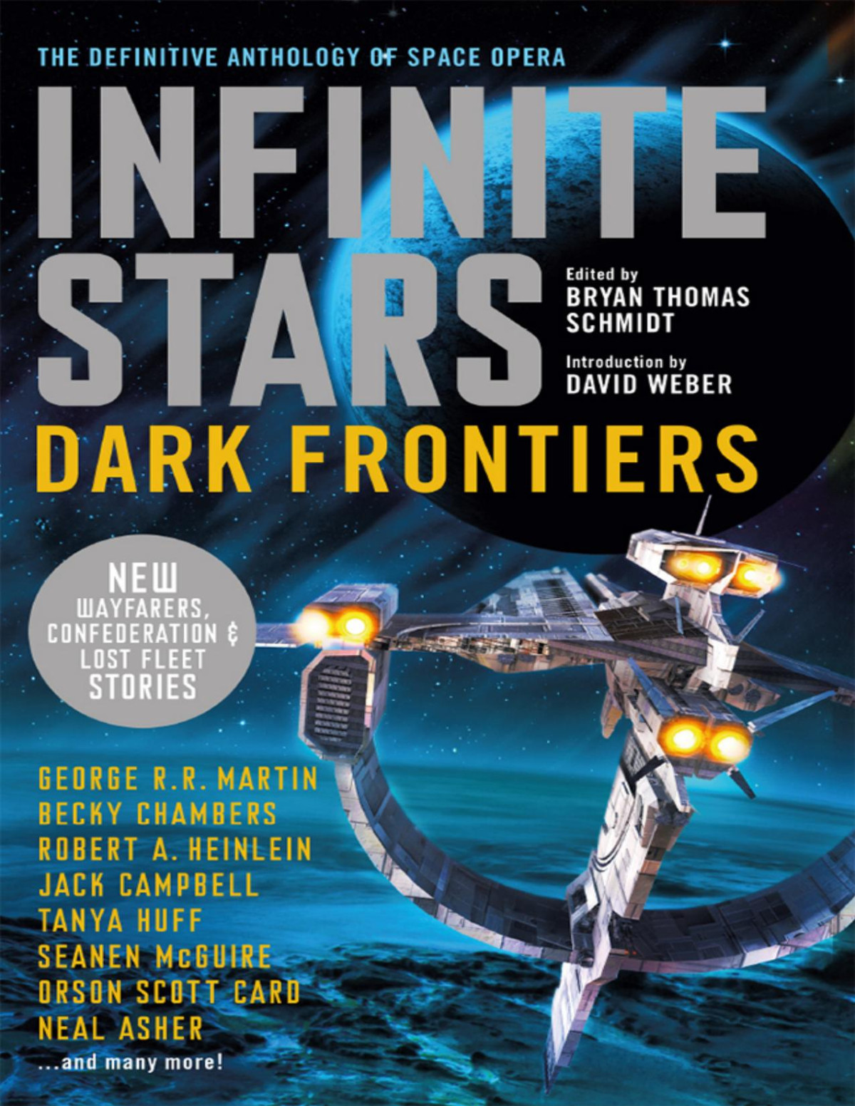 Infinite Stars Dark Frontiers Jack Campbell Orson Scott Card Tanya Huff Becky Chambers