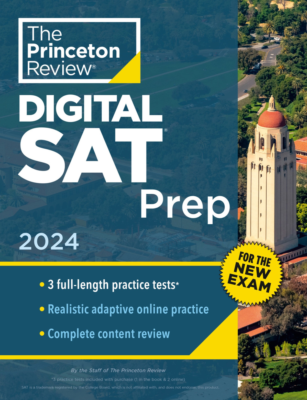 Princeton Review Digital Sat Prep 2024 3 Practice Tests Review Online Tools The Princeton Review
