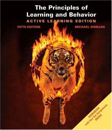 The Principles Of Learning And Behavior Active Learning Edition 5th Edition Michael P Domjan