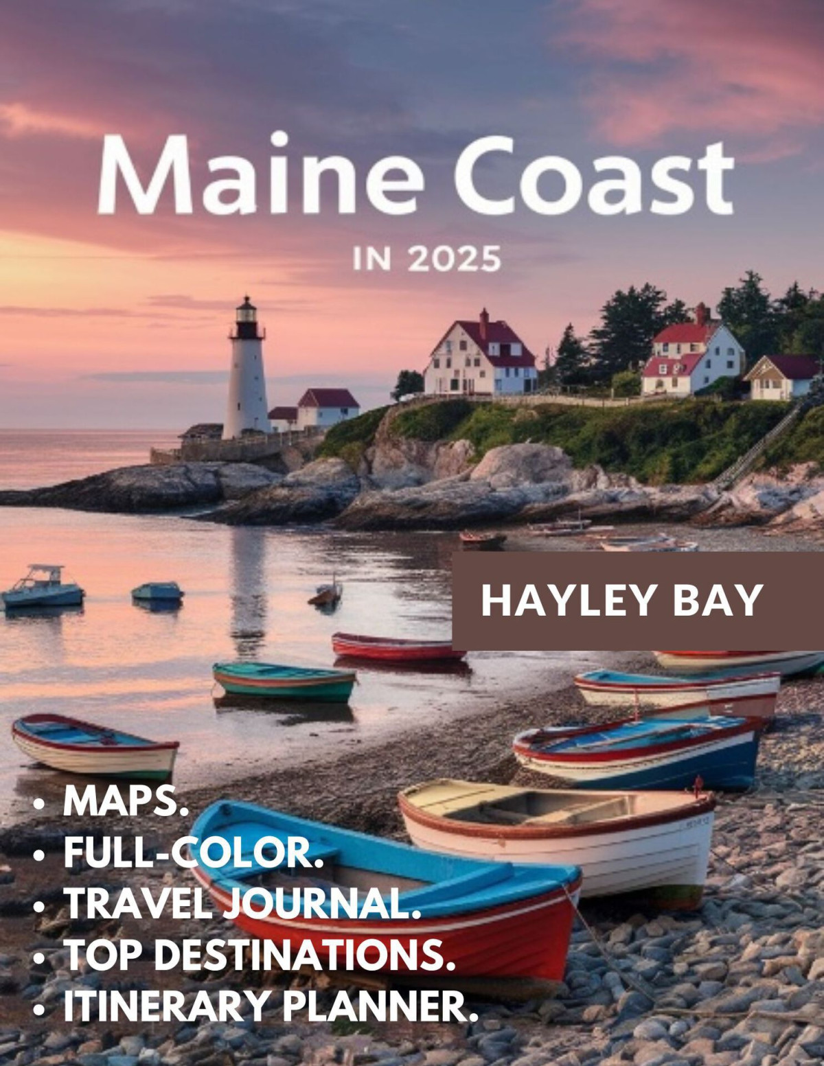 Maine Coast Travel Guide Fullcolor 2025 A Comprehensive Guide Exploring Its Top Destinations Cultural And Historical Attractions Hiking Trails Local Cuisine And Maps Bay