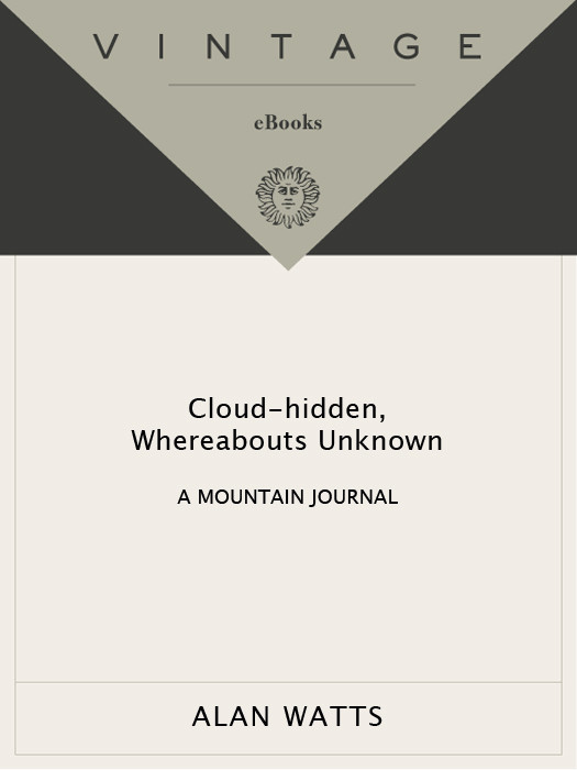 Cloudhidden Whereabouts Unknown Alan W Watts